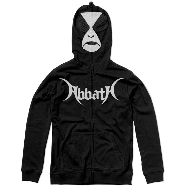 Abbath War Paint Zippered Hooded Sweatshirt