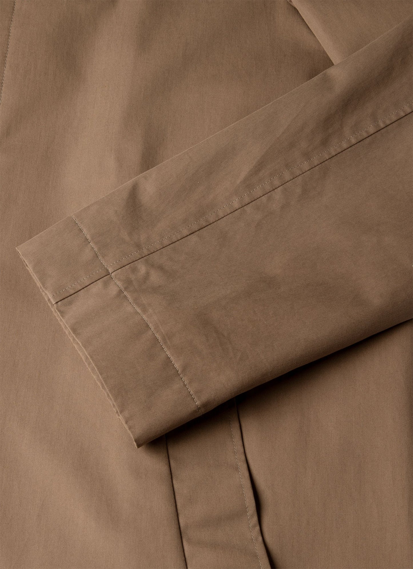 Mens Showerproof Cotton Mac In Dark Stone
