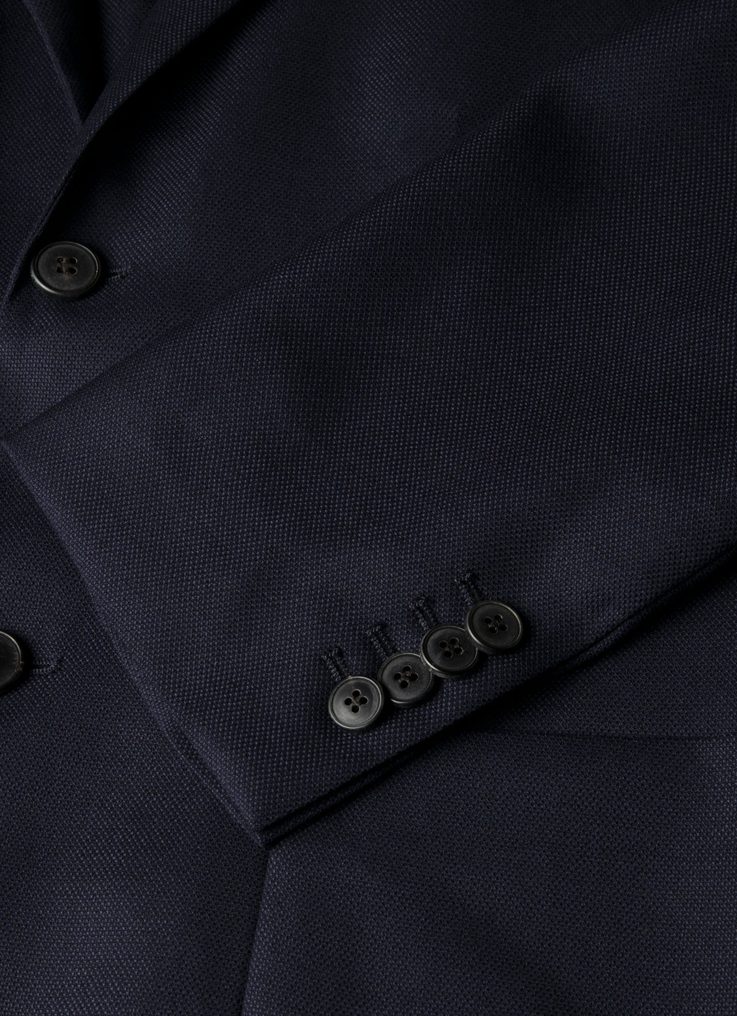 Mens Lightweight Travel Wool Blazer In Navy Mjac7197 Buaa