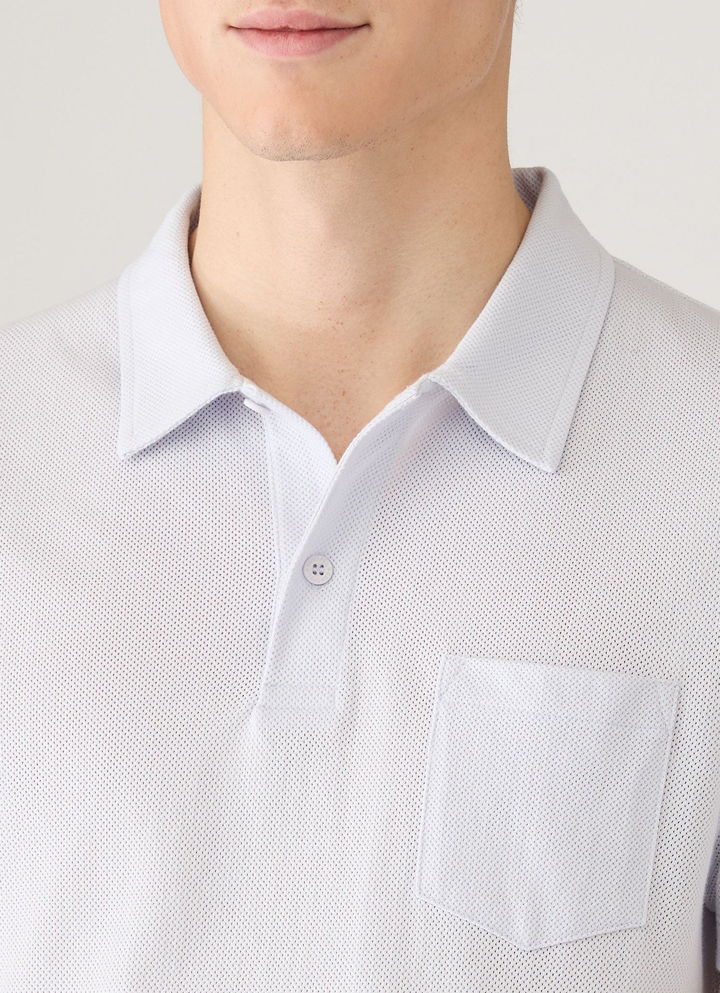 Mens Riviera Polo Shirt In Light Blue Mpol1026 Buwu