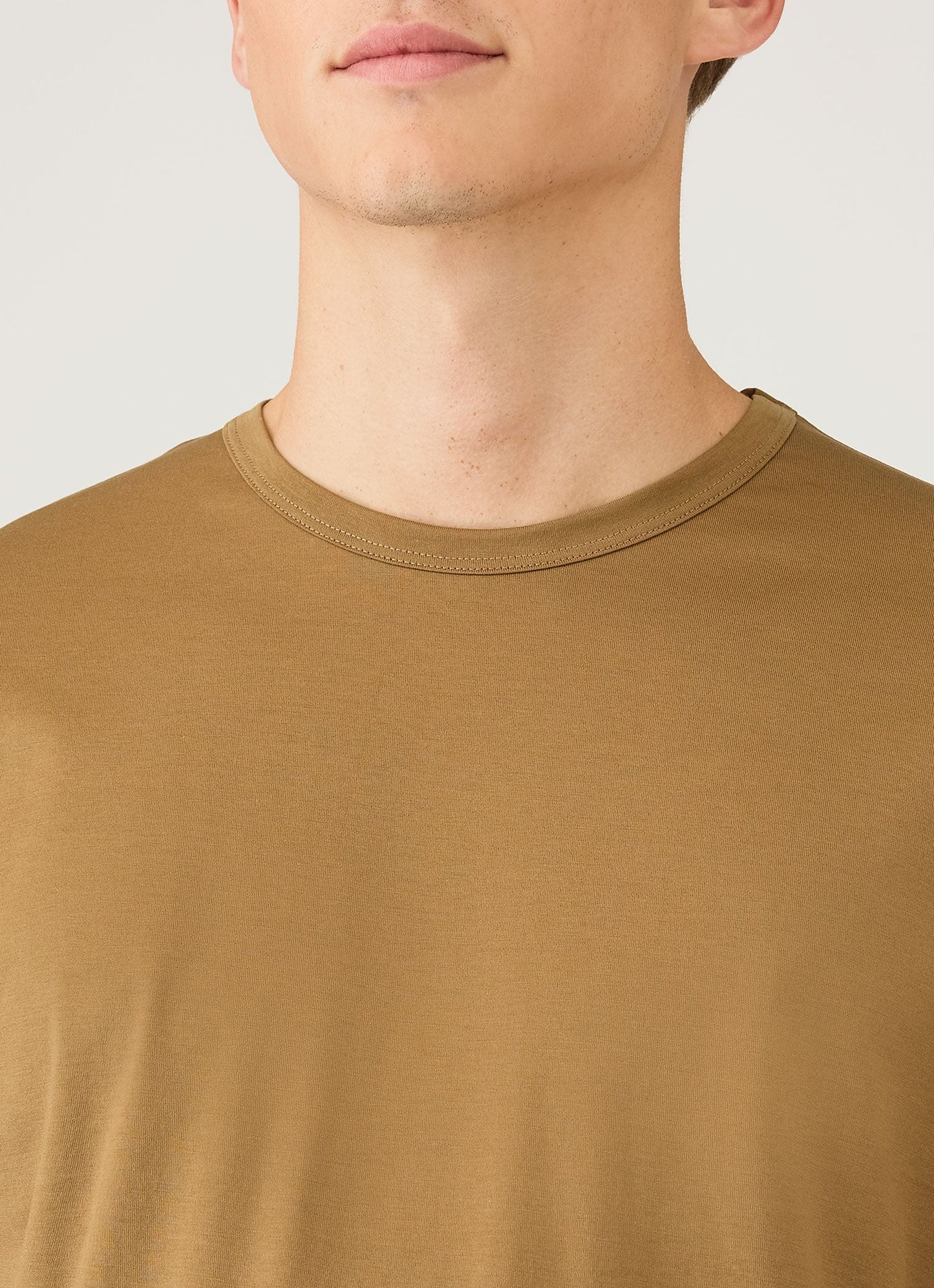 Mens Classic Tshirt In Walnut Mtsh0001 Brgo