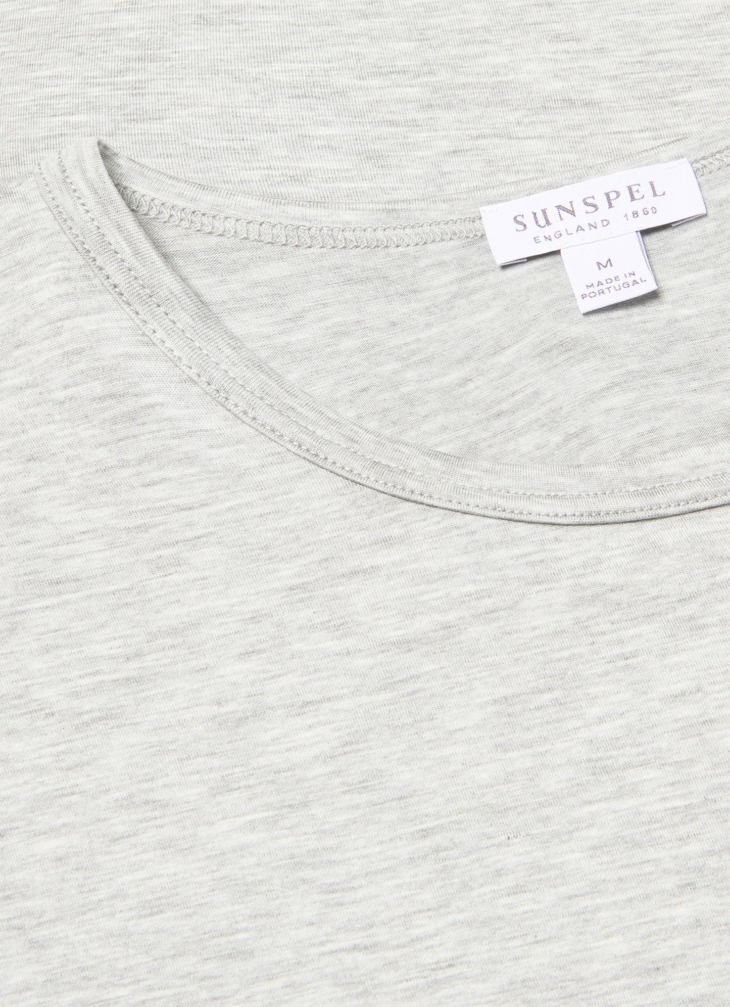 Mens Tencel Tshirt In Grey Melange Mtsh4012 Gyaa