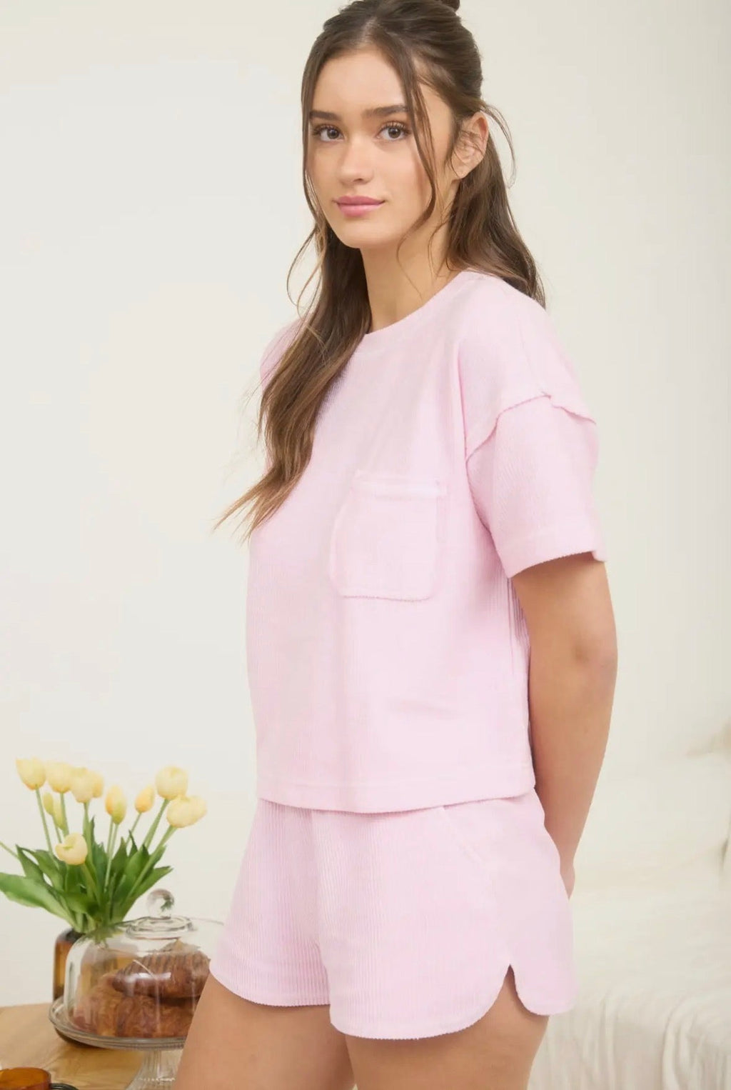 pink cloud lounge set