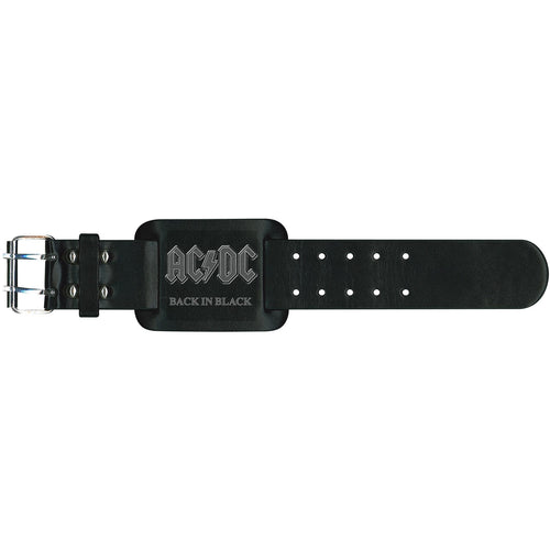 AC/DC Back In Black Wristband