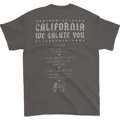 AC/DC California We Salute You 2015 Tour Tee T-shirt