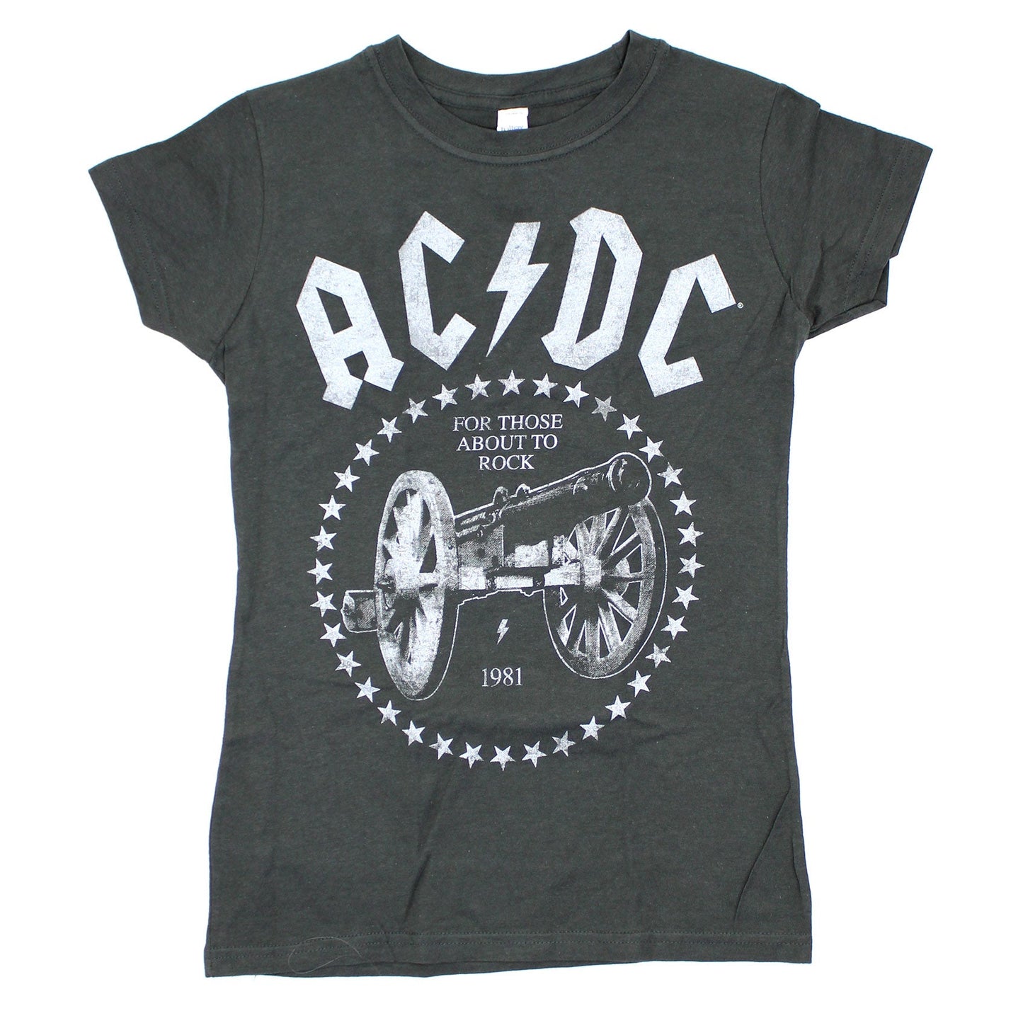 AC/DC America We Salute You 2015 Tour Junior Baby Doll Junior Top