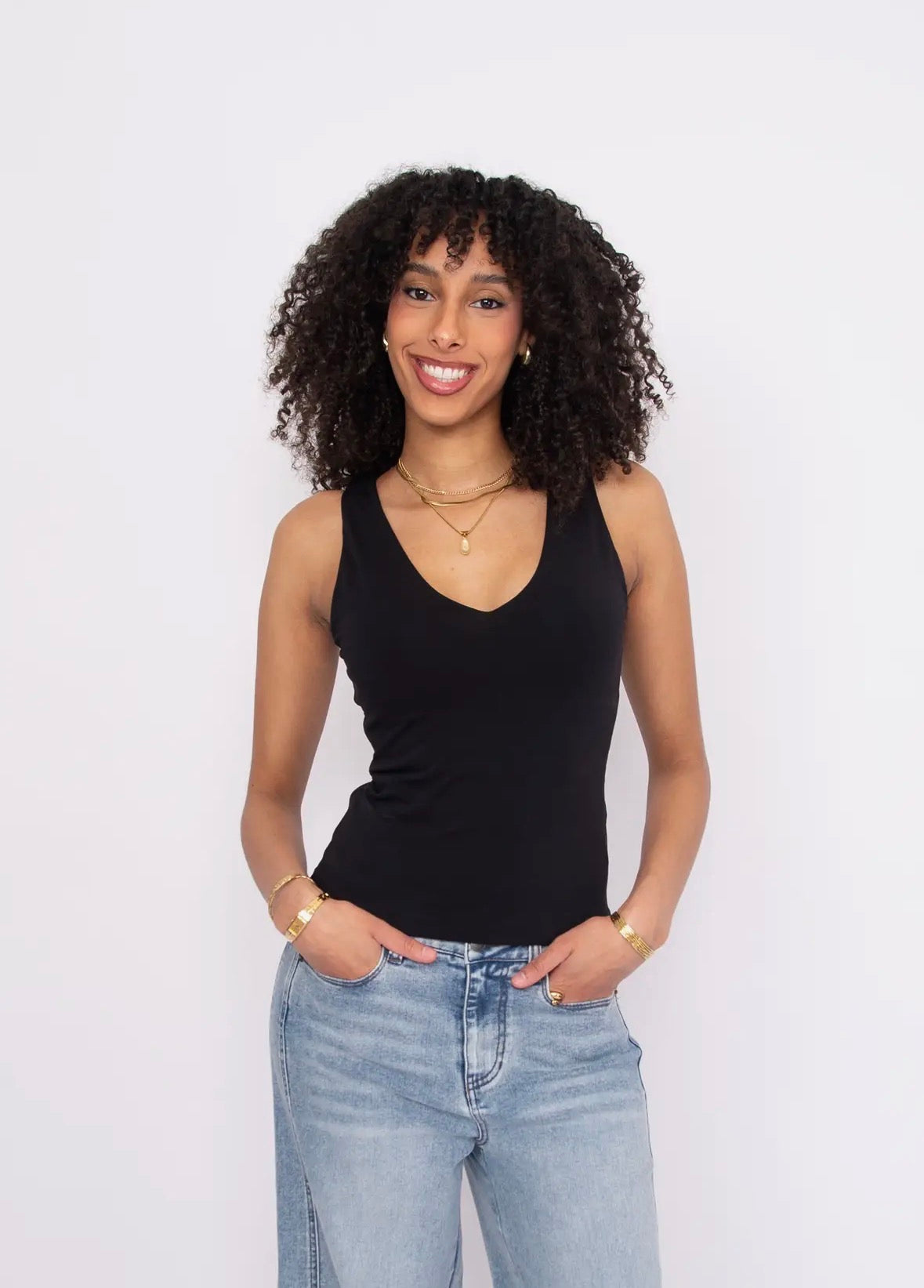 valentina cotton tank