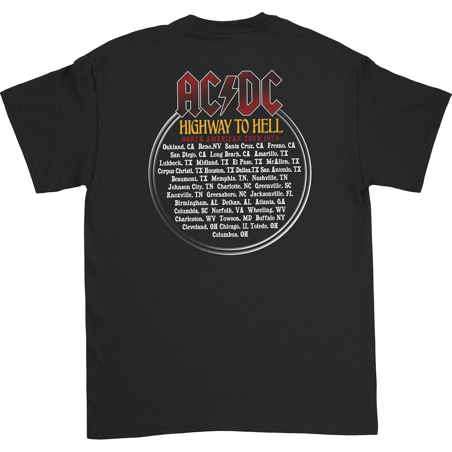 AC/DC Highway to Hell Tour T-shirt