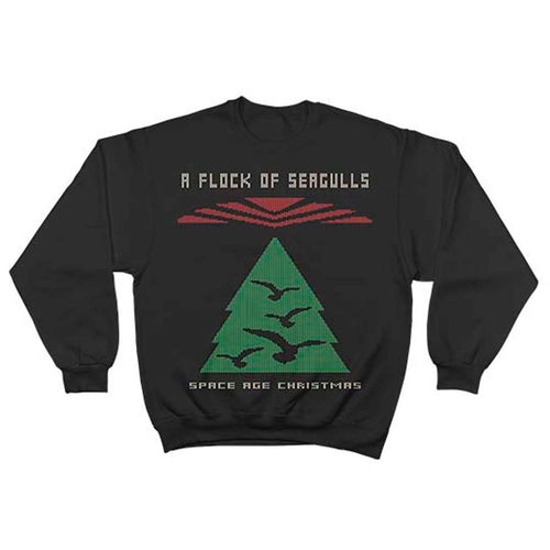 A Flock Of Seagulls Ugly Xmas Crew Neck Sweatshirt
