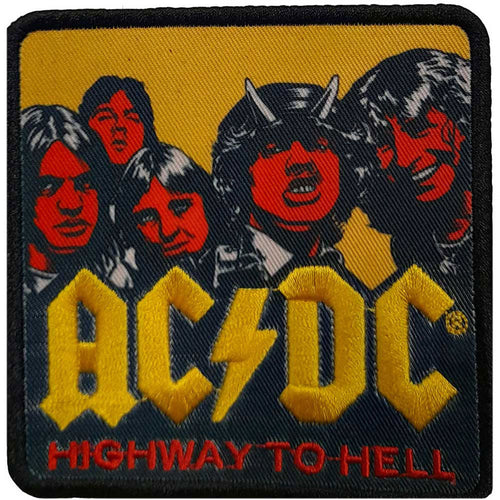 AC/DC Highway To Hell Alt Colour Embroidered Patch