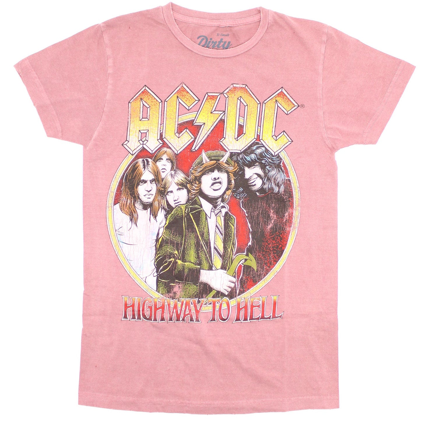 AC/DC Fanart Ultra Vintage Tee Vintage T-shirt