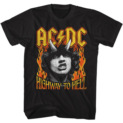 AC/DC AC/DC Highway To Hell Fire T-shirt