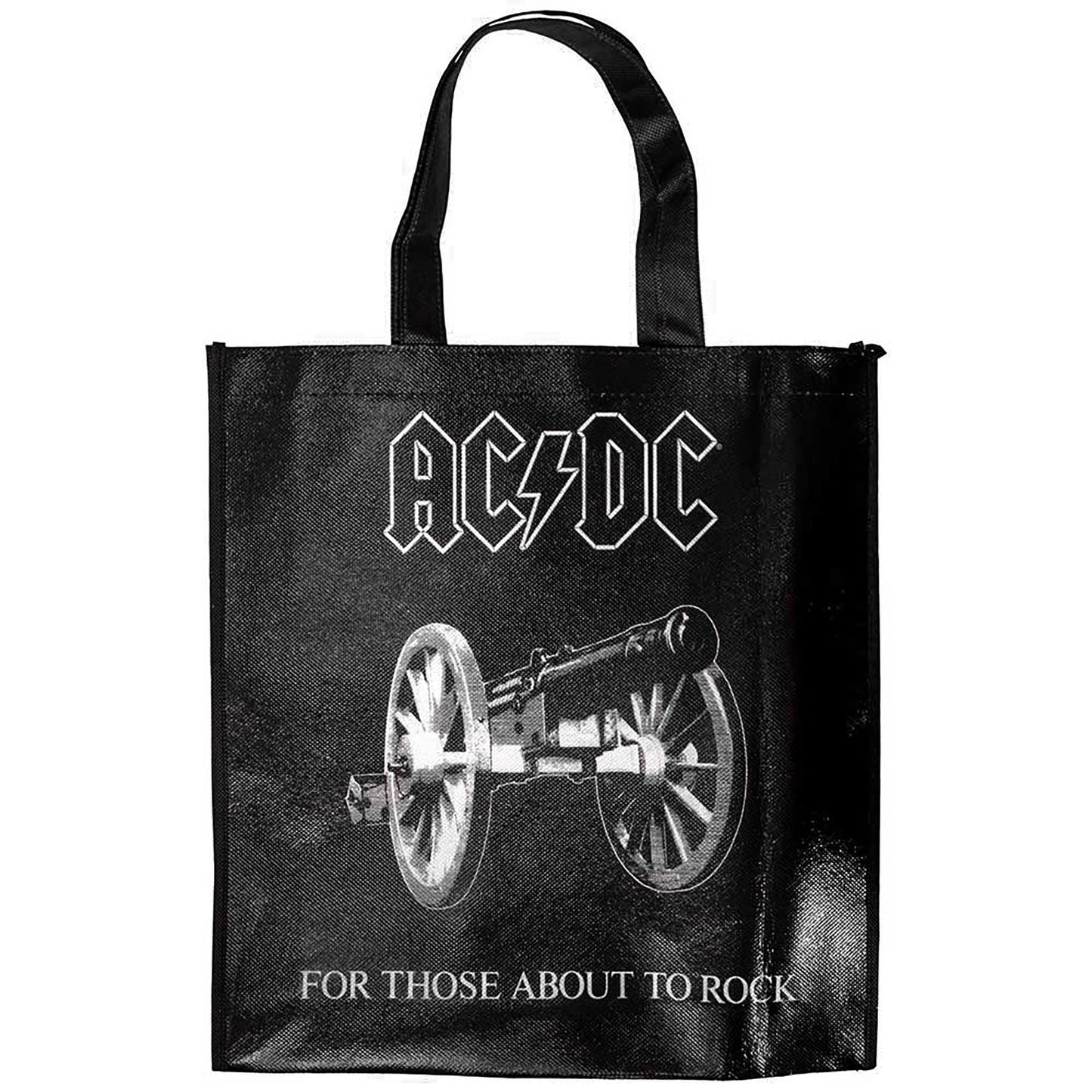 AC/DC About To Rock Grocery Tote