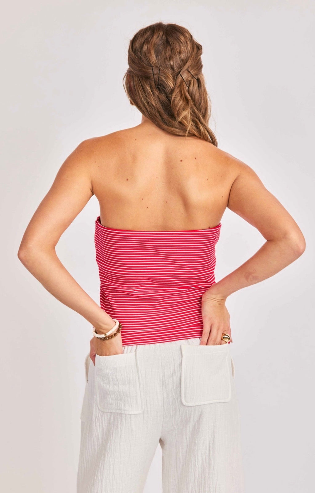 jukebox knit tube top