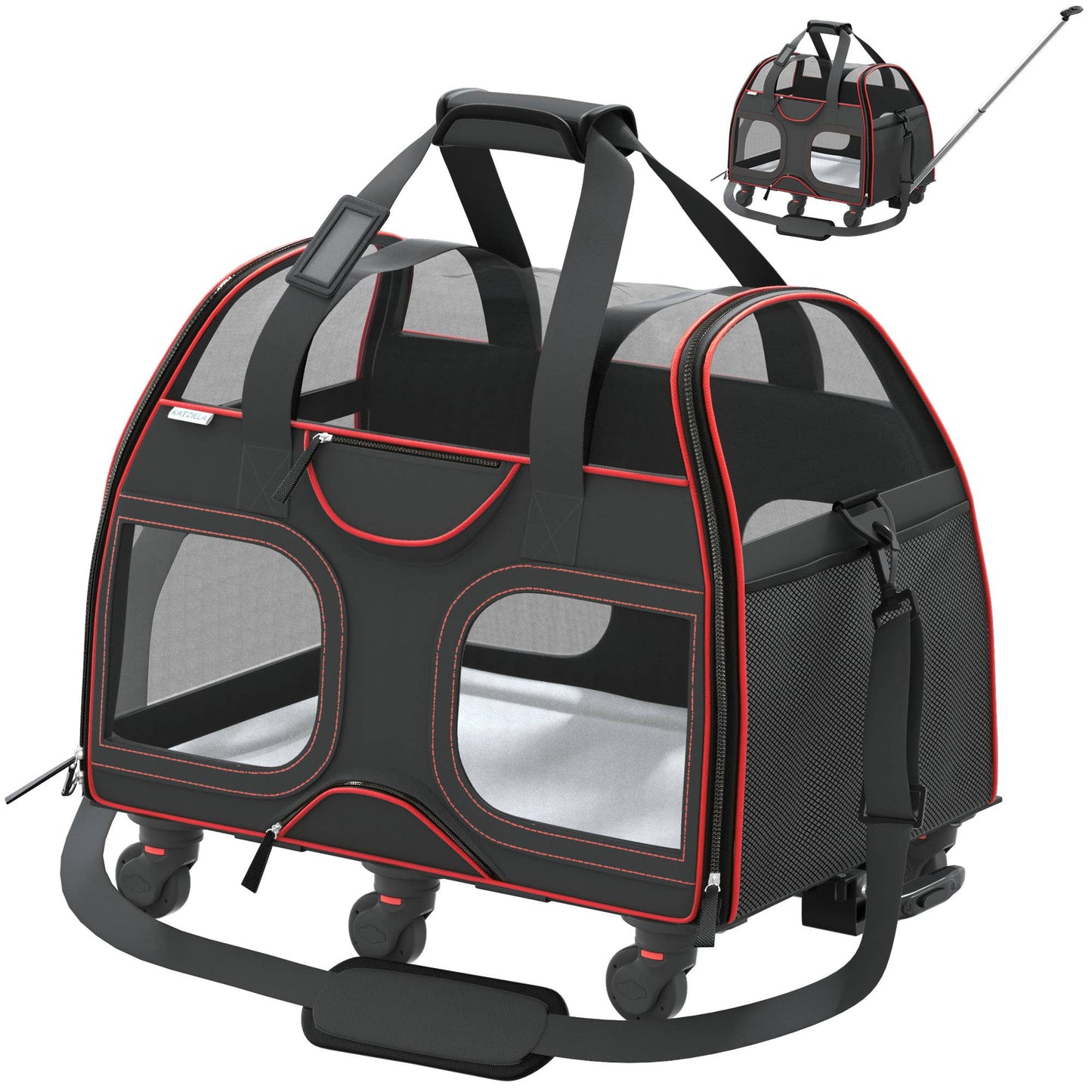 Katziela Luxury Rider Wheeled Carriers