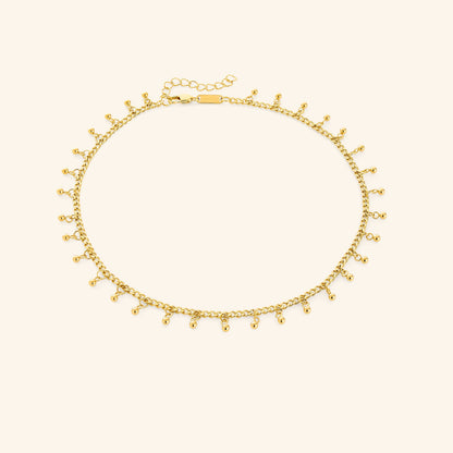 Dangling Dotted Choker
