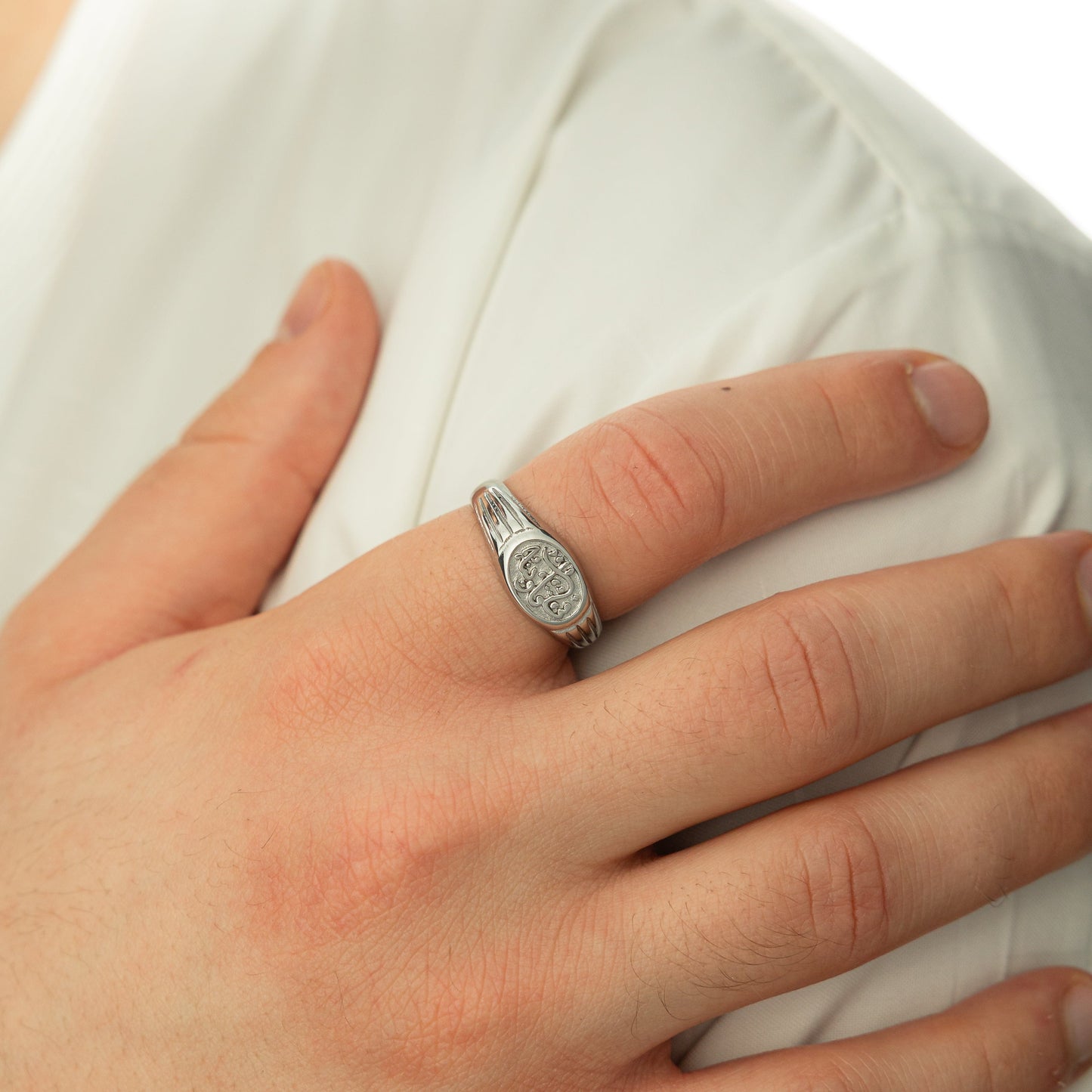 "In Our Hearts" Vintage Ring | Men