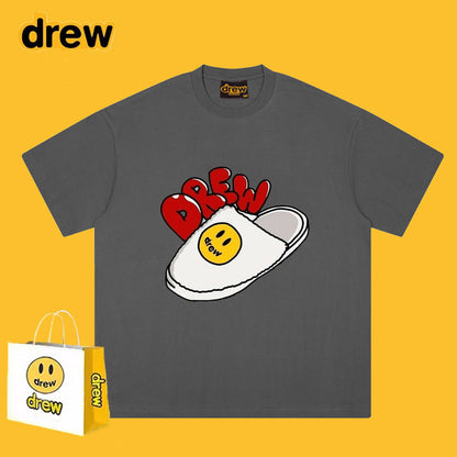 Drew T-shirts Graffiti Fashion Brand Printing T-shirt