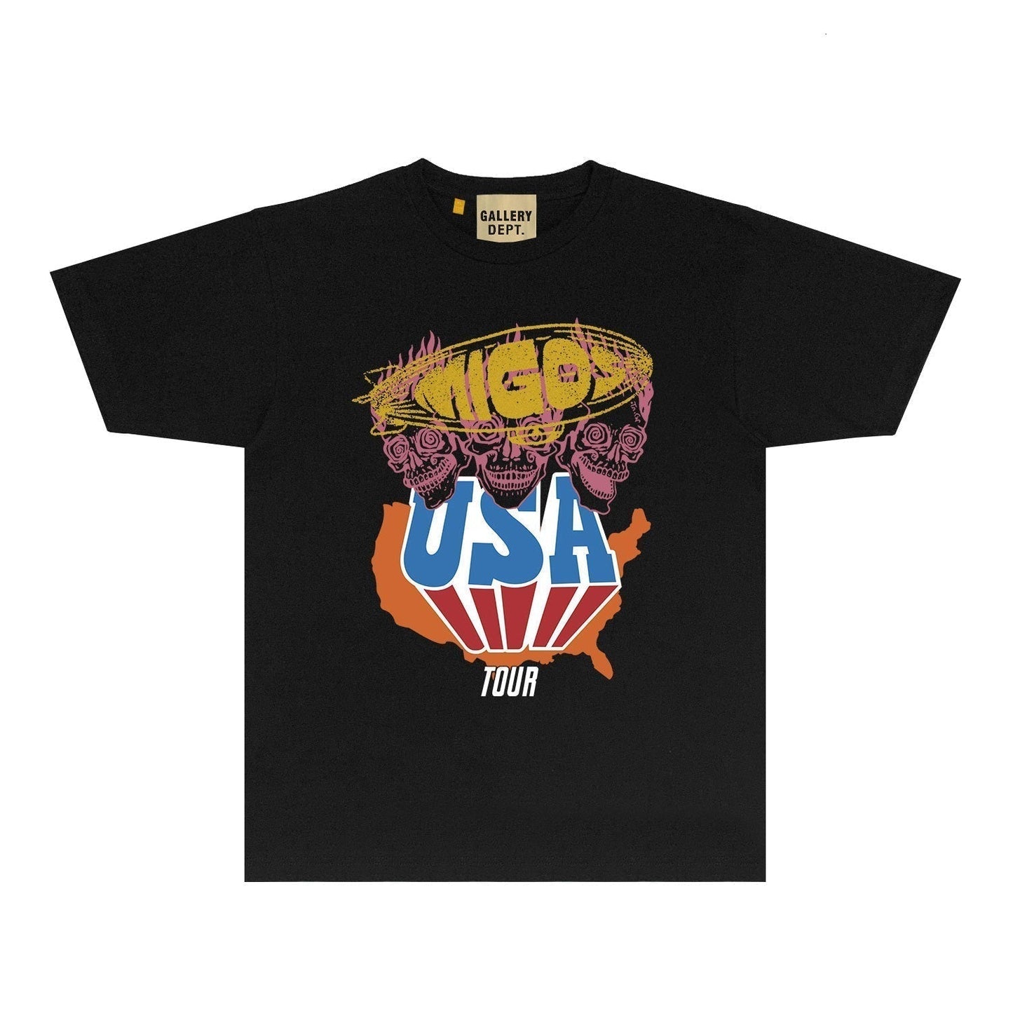 Gallery Dept T Shirts European And American Tee Shirt Short Sleeve T-Shirt Blouse