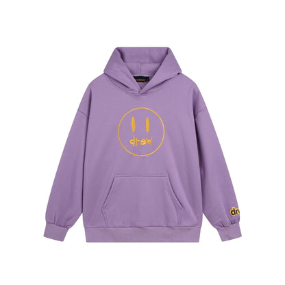 Drew House Hoodie Unisex Loose Embroidery Logo Casual Hoodie