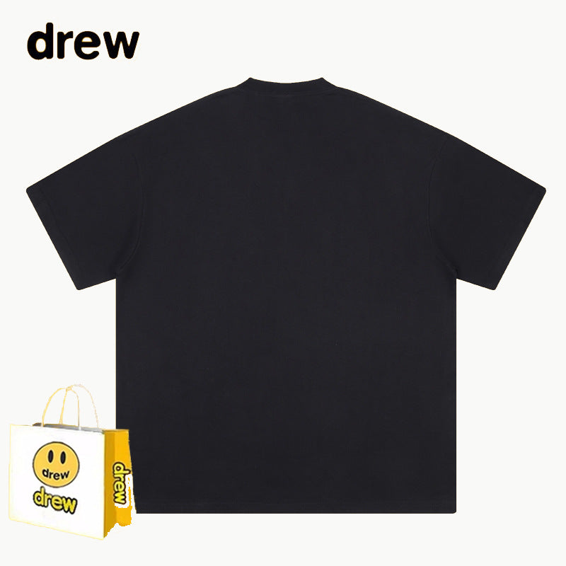 Drew T-shirts Smiley Face Printed High Street