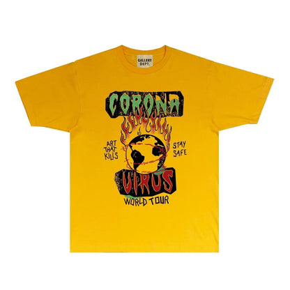 Gallery Dept T Shirts European And American Tee Shirt Short Sleeve T-Shirt Blouse