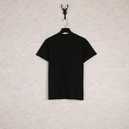 Bathing Ape T-Shirt Summer Cartoon Print Casual Large Size Loose Men's and Women's round Neck Short Sleeve T-shirt