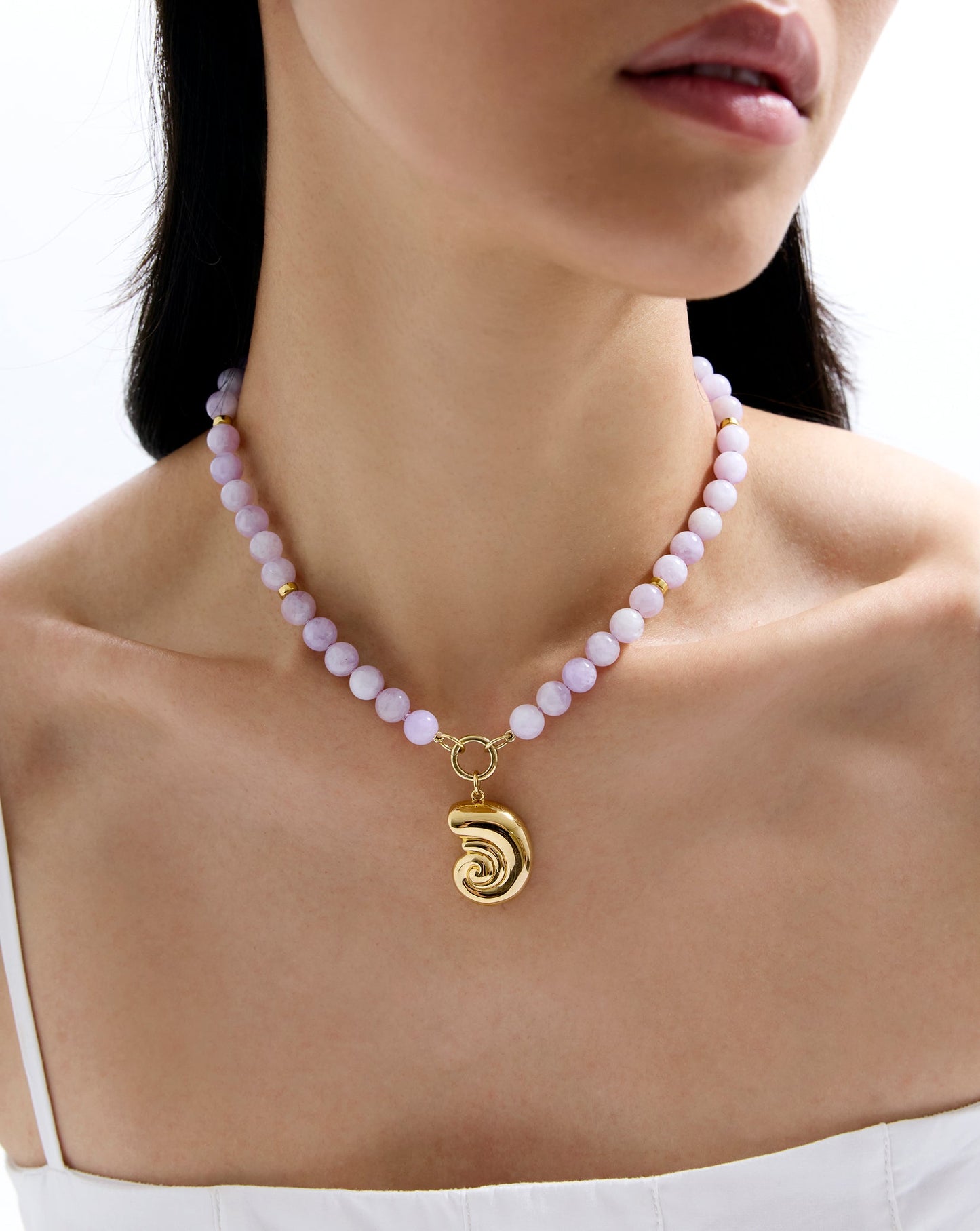 Amethyst Bead Necklace