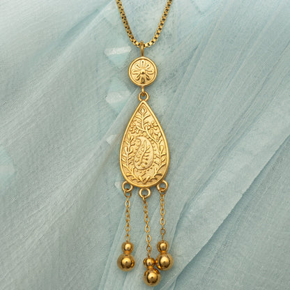 Raining Paisley Necklace