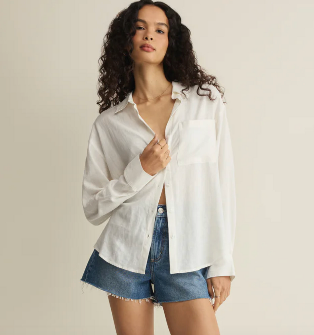the perfect button up
