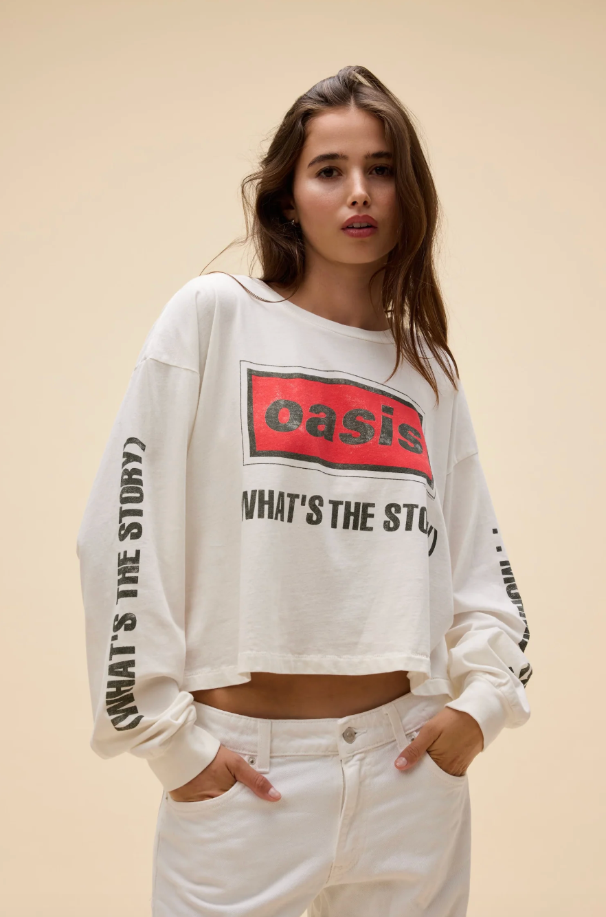 oasis morning glory meet & greet long sleeve