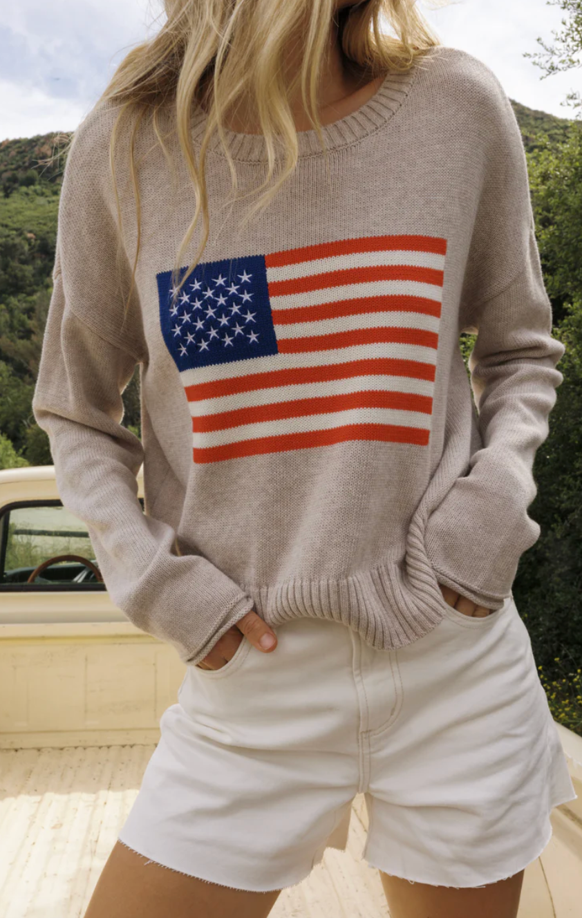 sienna patriot sweater