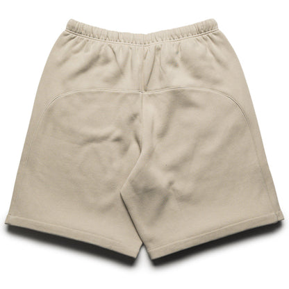 Fear Of God Essentials Basketball Fleece Shorts With Piping - Abbey Stone