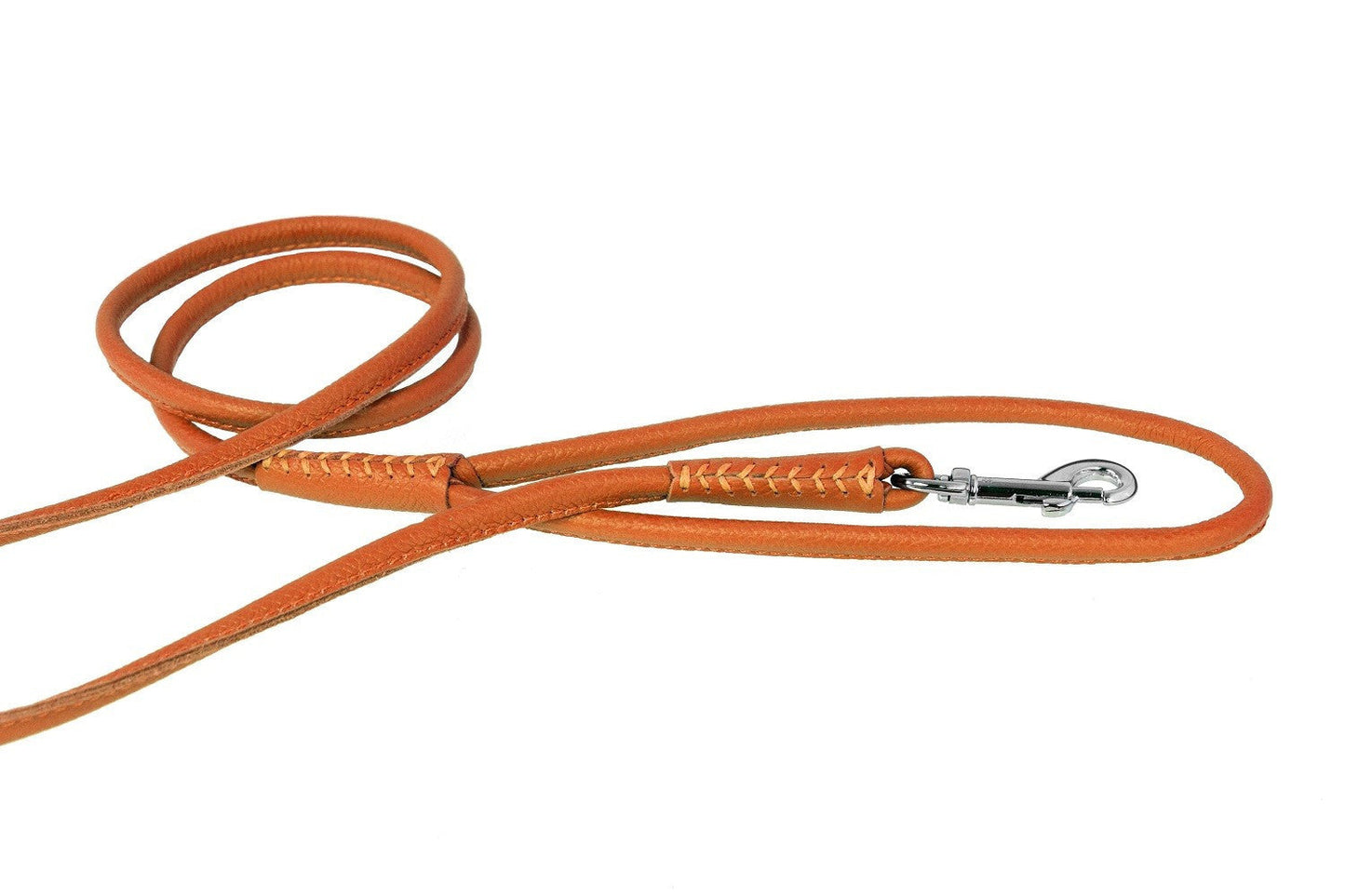 Dog Bar Soft Leather Rolled Leashes