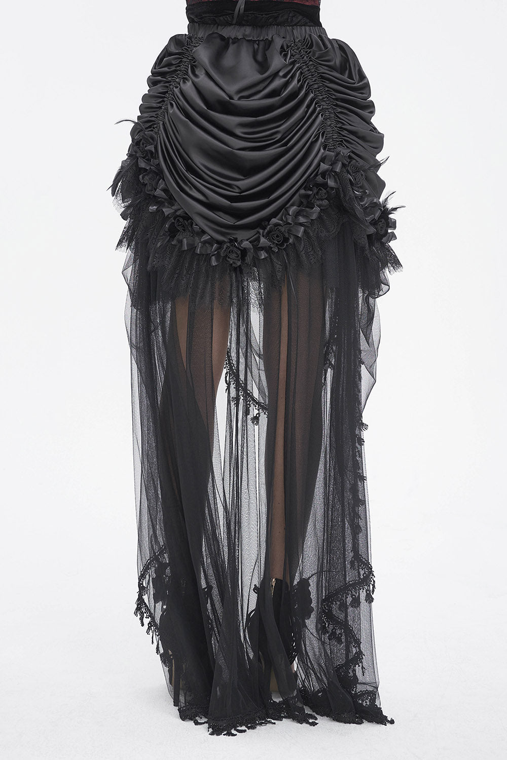 Antoinette Gothic Bustle Skirt with Train