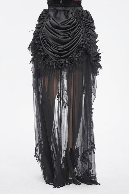 Antoinette Gothic Bustle Skirt with Train