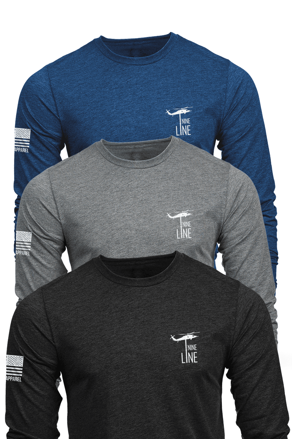 Cool Color Pack - Long-Sleeve T-Shirt 3-Pack