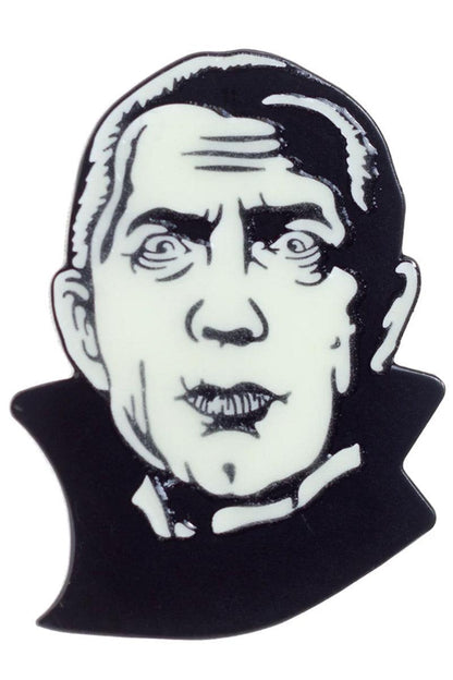 Bela Lugosi Dracula Enamel Pin [Glows in the Dark]