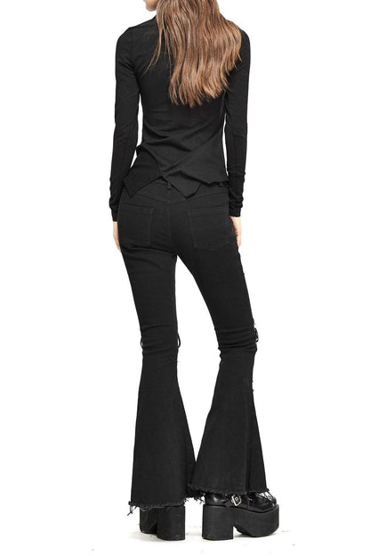 Bellatrix Strange Shredded Bell Bottoms