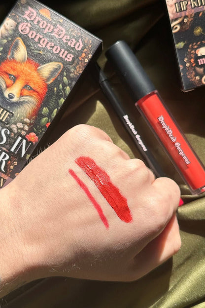 Big Bad Wolf Liquid Lip & Liner Kit [Cherry Red]