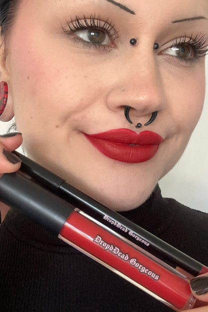 Big Bad Wolf Liquid Lip & Liner Kit [Cherry Red]