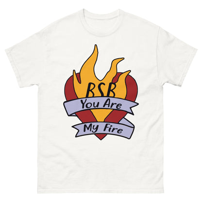 - Backstreet Boys - Hand Sketched Fire T-Shirt