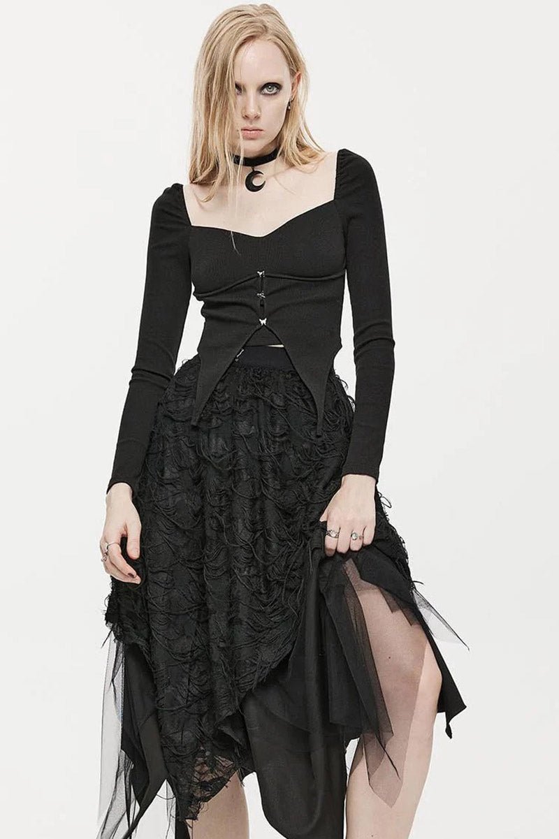 Black Butterflywings Top