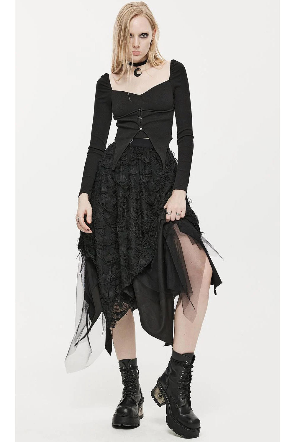 Black Butterflywings Top