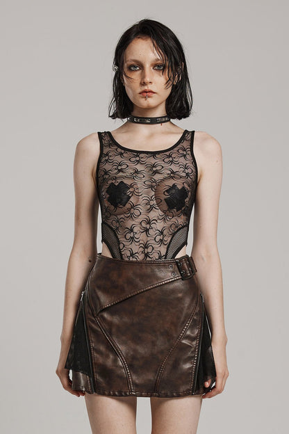 Black Window Bodysuit