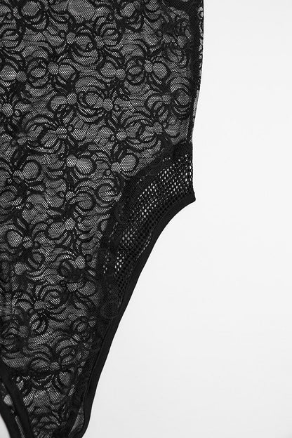Black Window Bodysuit