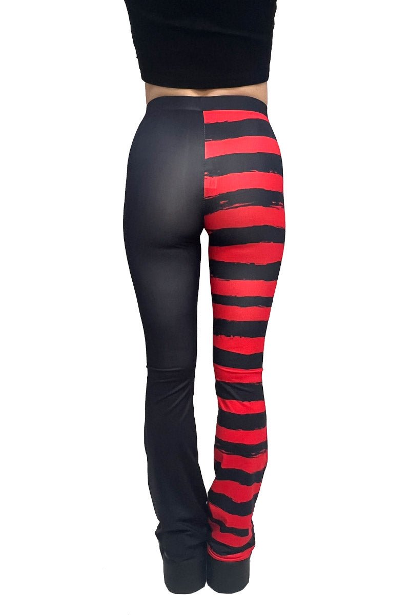 Blood Bat Striped Flares [BLACK/RED]