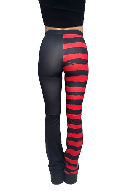 Blood Bat Striped Flares [BLACK/RED]