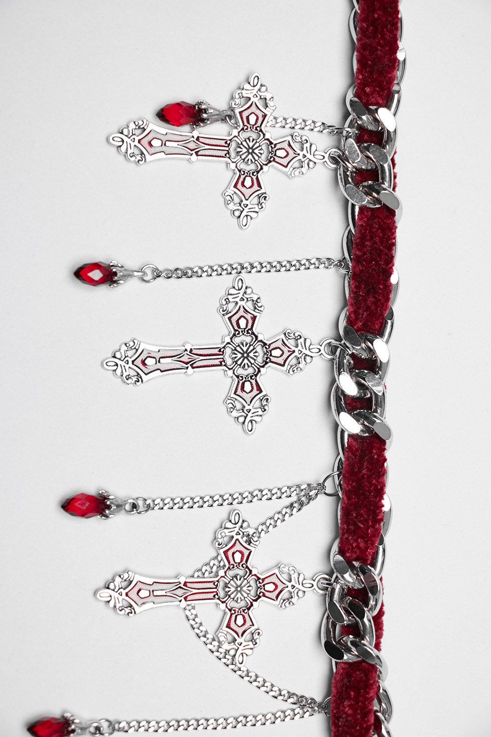 Blooddrop Vampire Goth Necklace [Red]