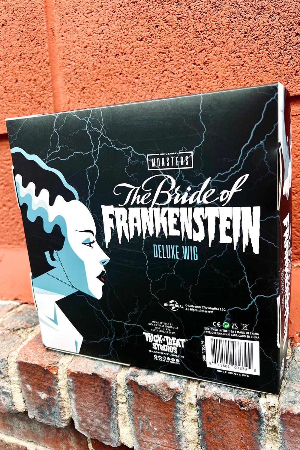 Bride of Frankenstein Deluxe Wig